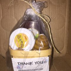 Beeswax and Honey Gift Basket